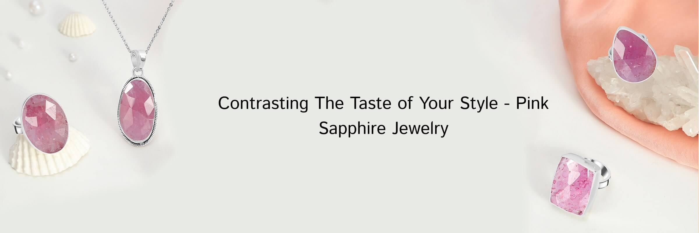 Pink Sapphire Jewelry