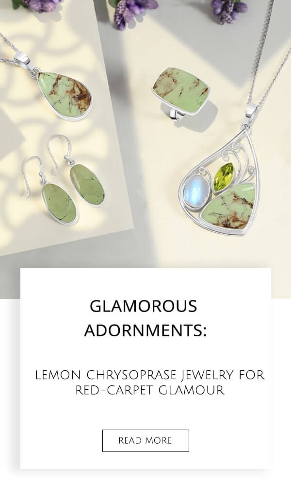 Lemon Chrysoprase Jewelry