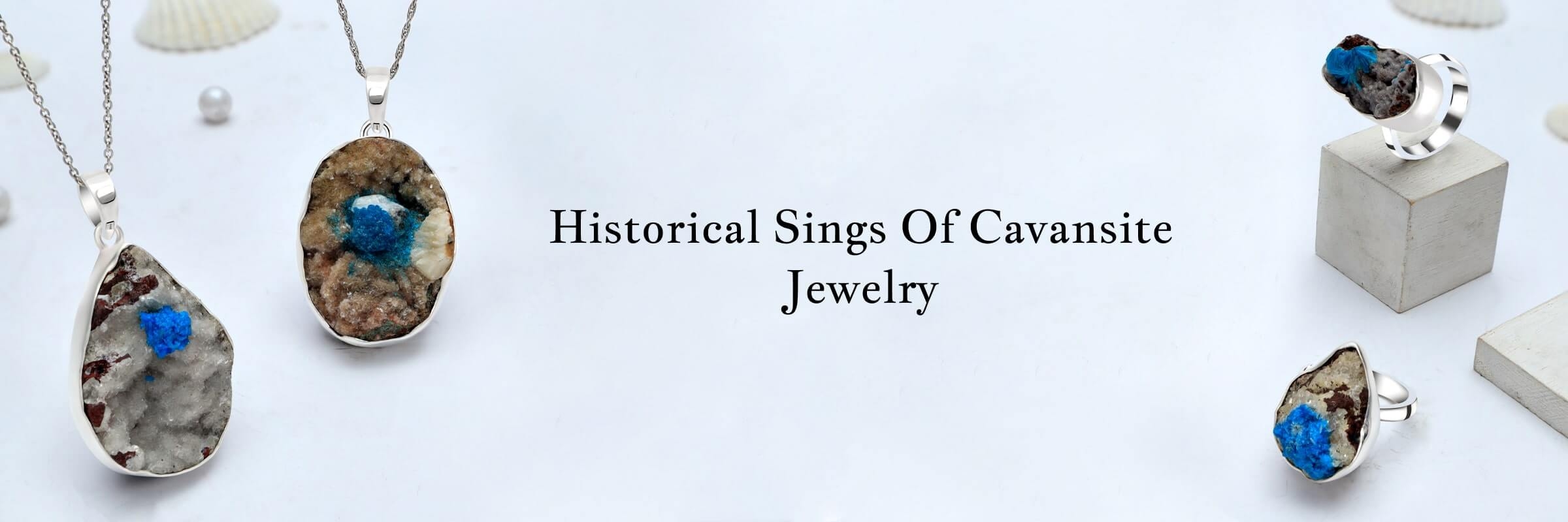 Past Era Says of Cavansite Jewelry