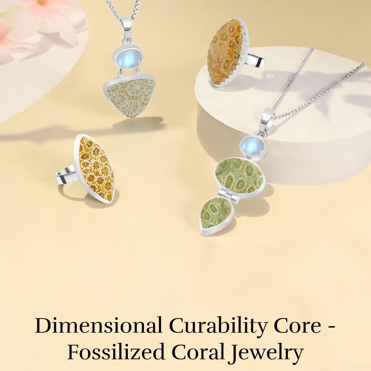 Fossilized Coral Jewelry