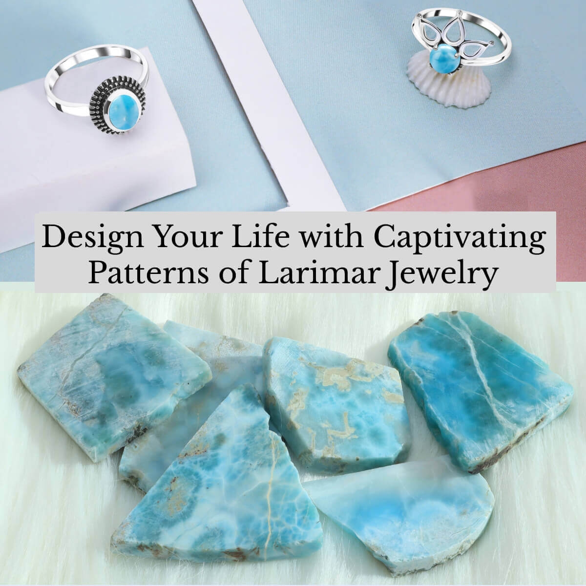 Larimar Gemstone Jewelry
