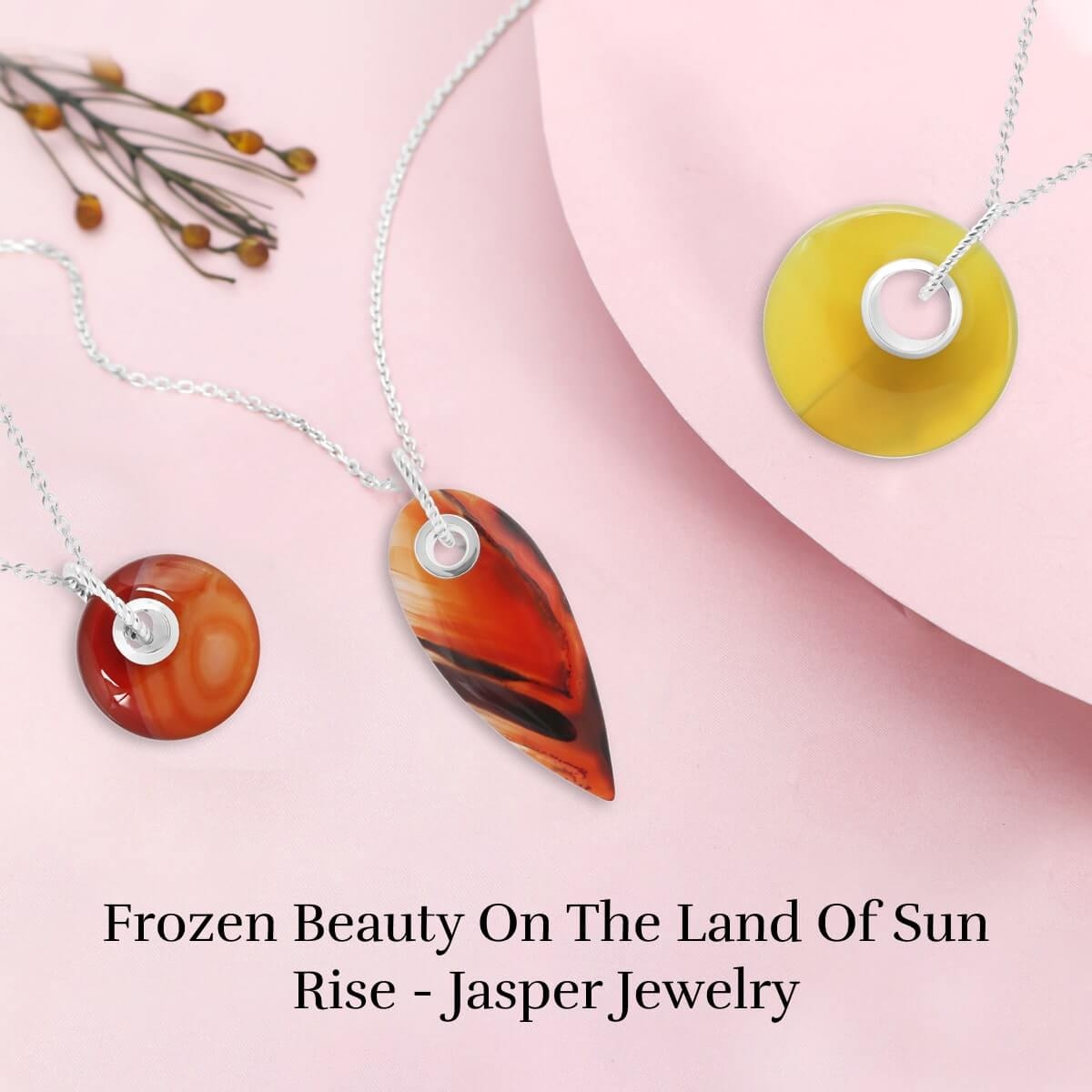 Jasper Gemstone Jewelry