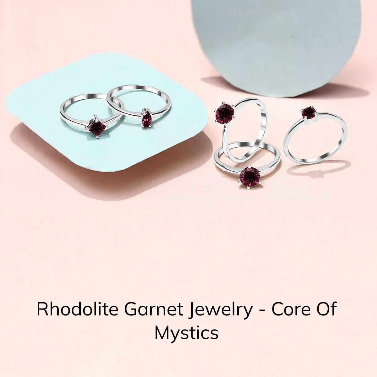 Rhodolite Garnet Gemstone Jewelry