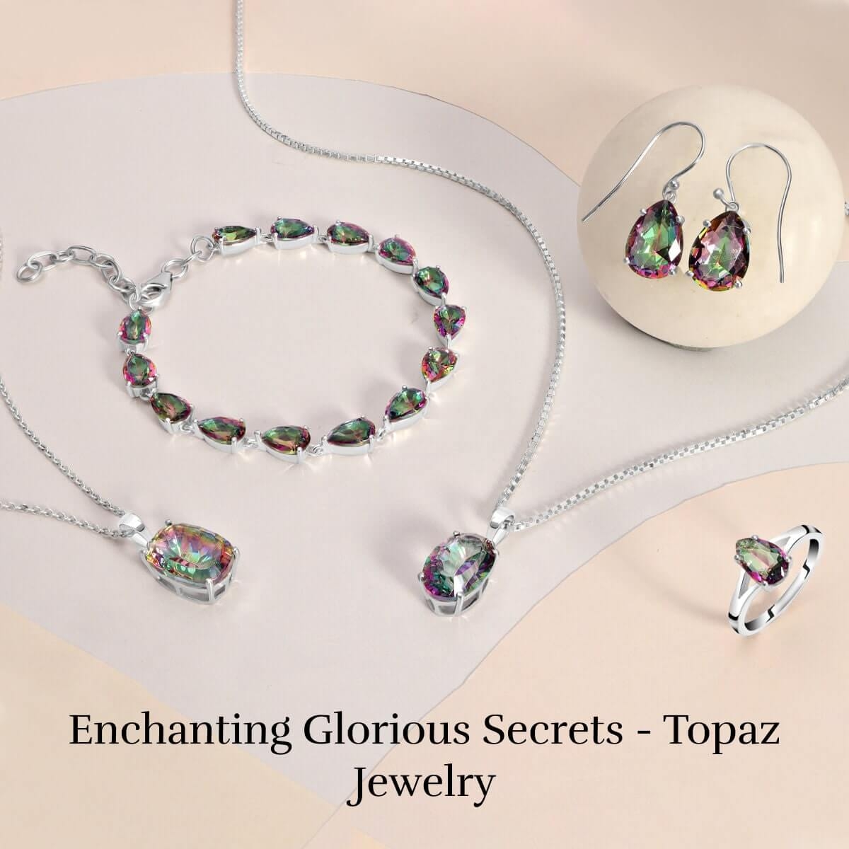 Mystic Topaz Gemstone Jewelry