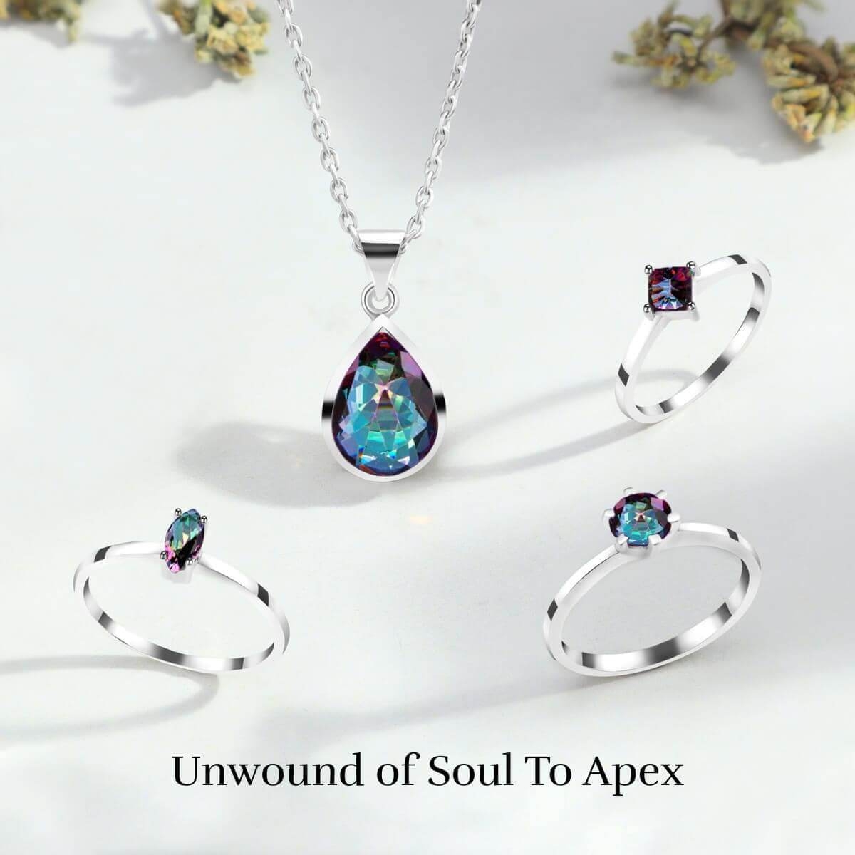Spiritual Healing Spiritual Healing of Mystic Topaz Gemstone