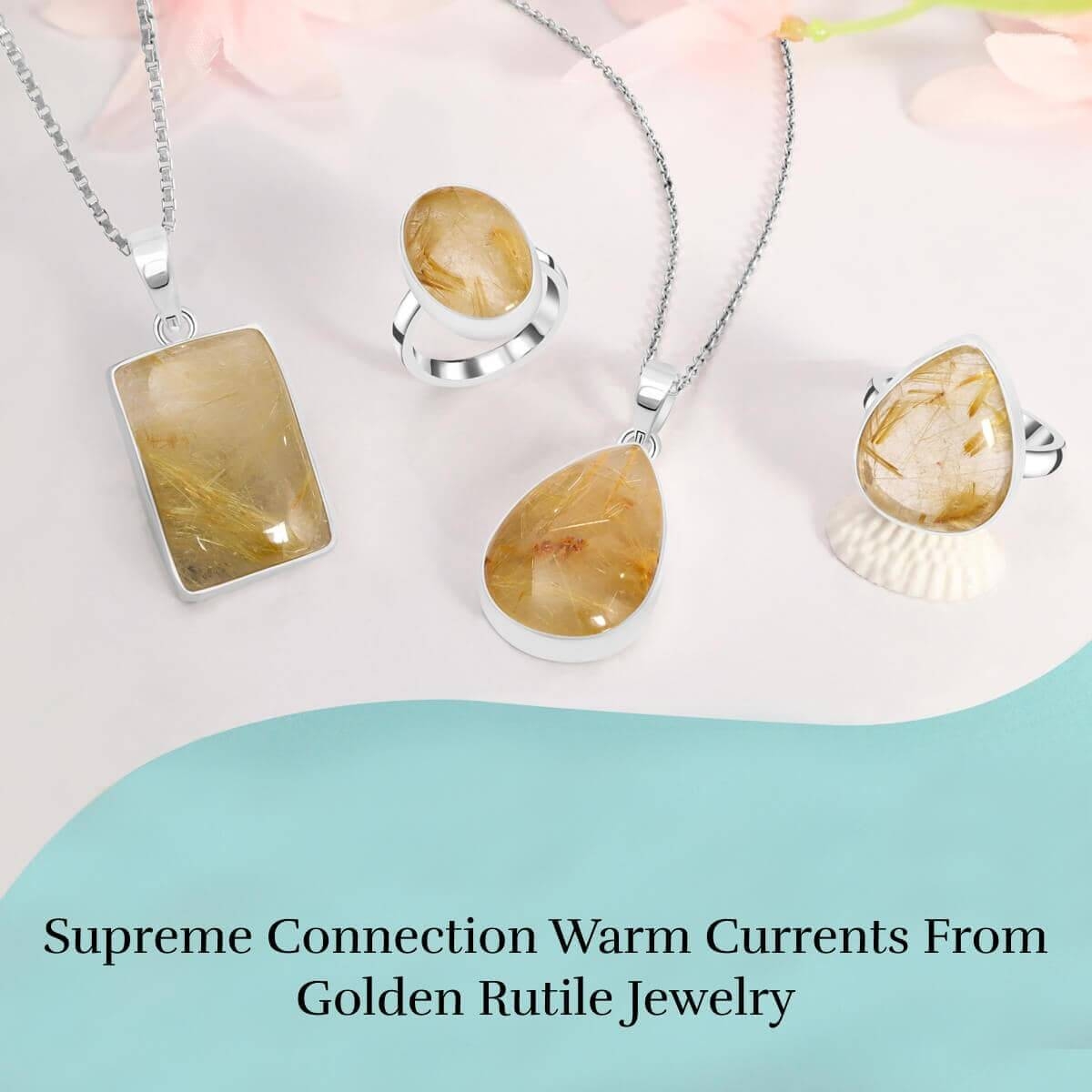 Spiritual Therapy from Golden Rutile's Jewelry Spiritual Therapy from Golden Rutile's Jewelry
