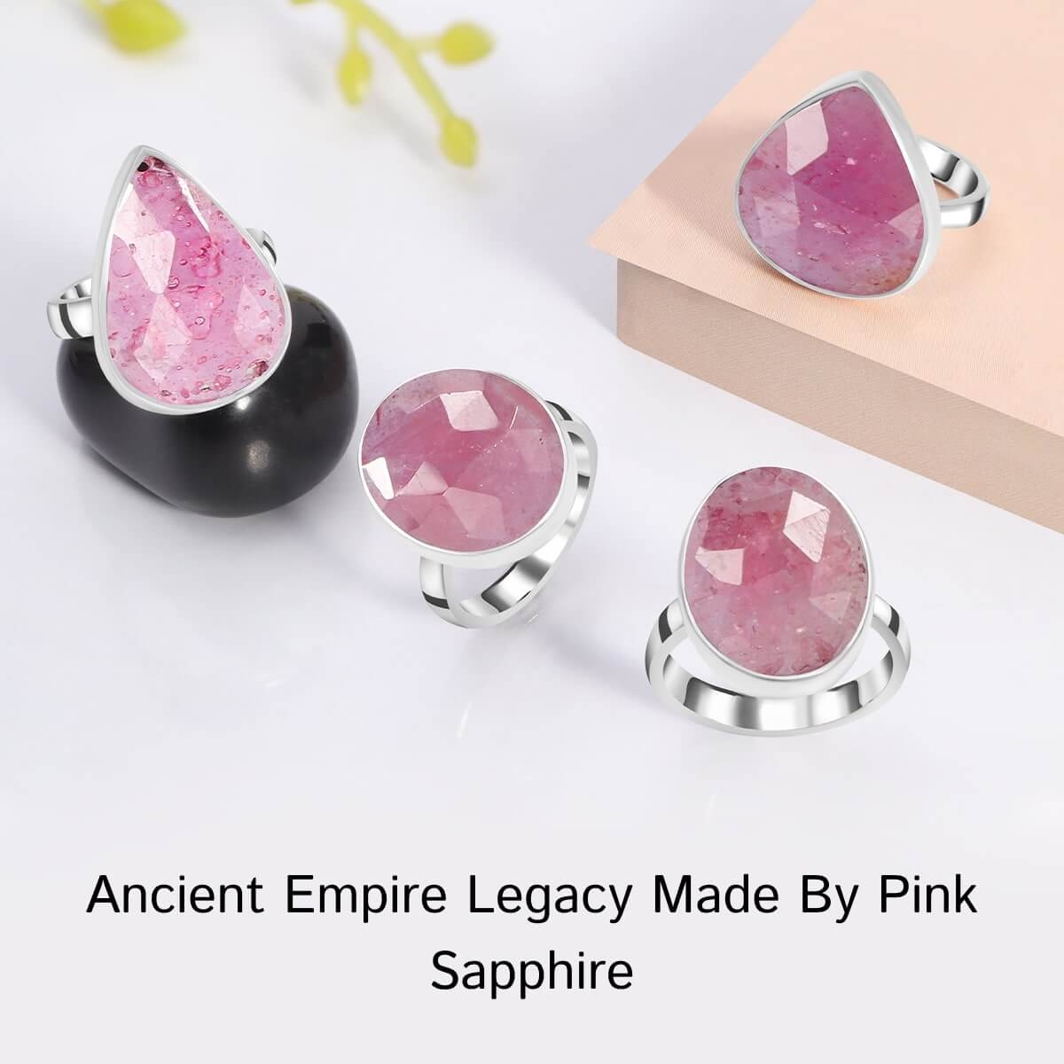 History of Pink Sapphire Jewelry