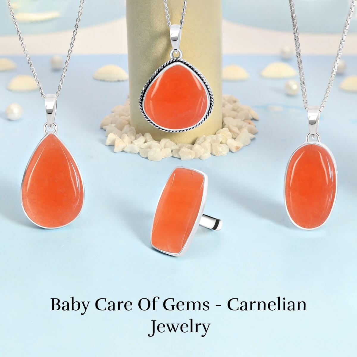 Pampering & Charging for Carnelian Jewelry