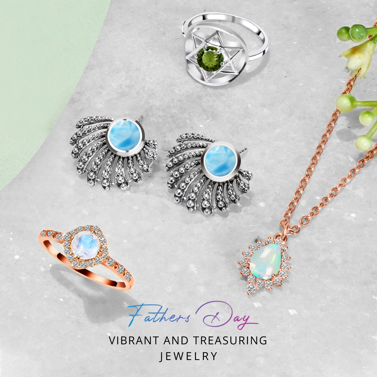 Fathers Day - Vibrant And Treasuring Jewelry 