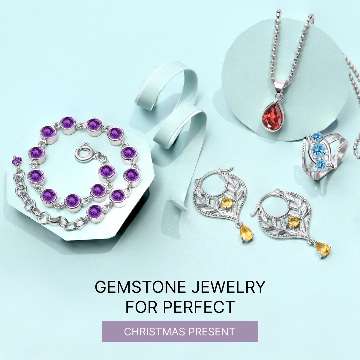 Gemstone Jewelry For Perfect Christmas Present  
