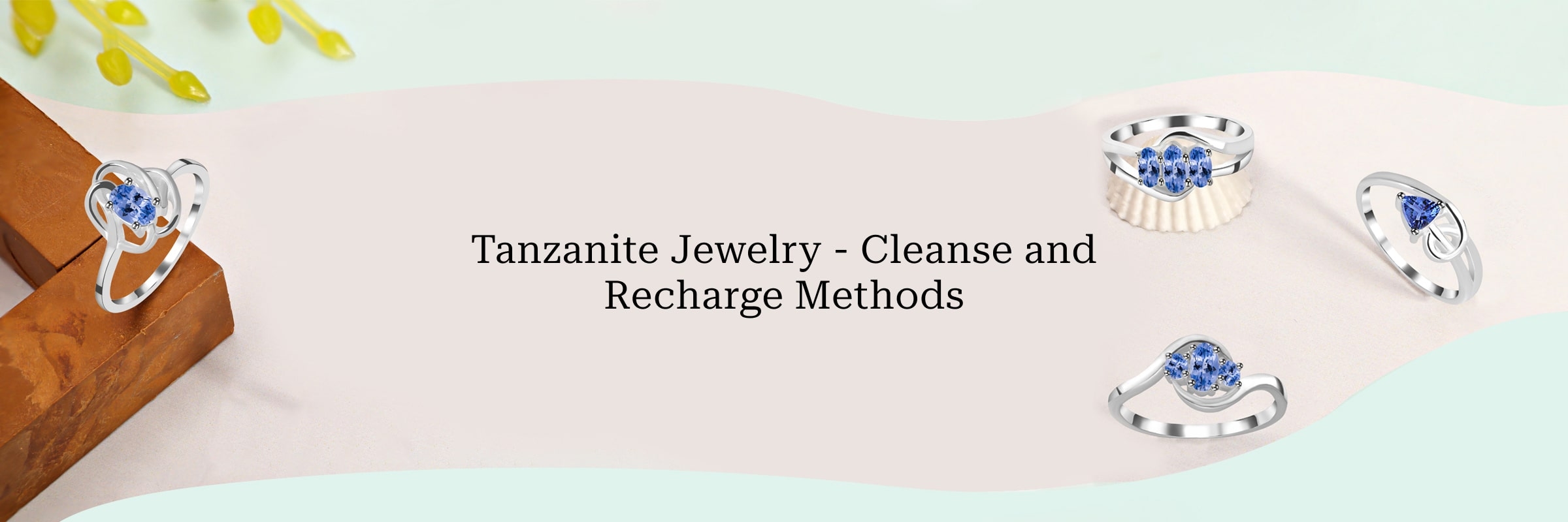 Tanzanite Jewelry: Cleansing and Charging Methods