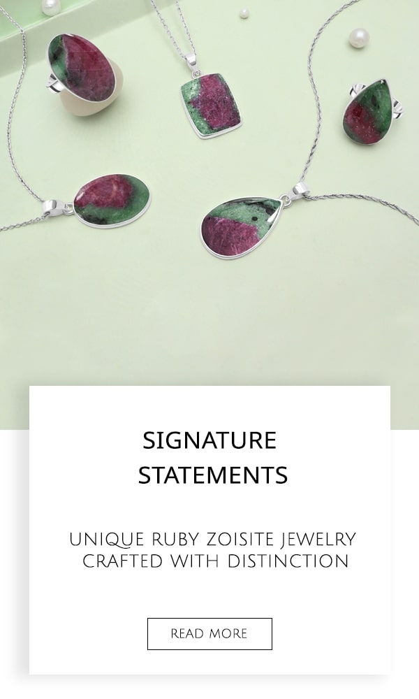 Ruby Zoisite Jewelry