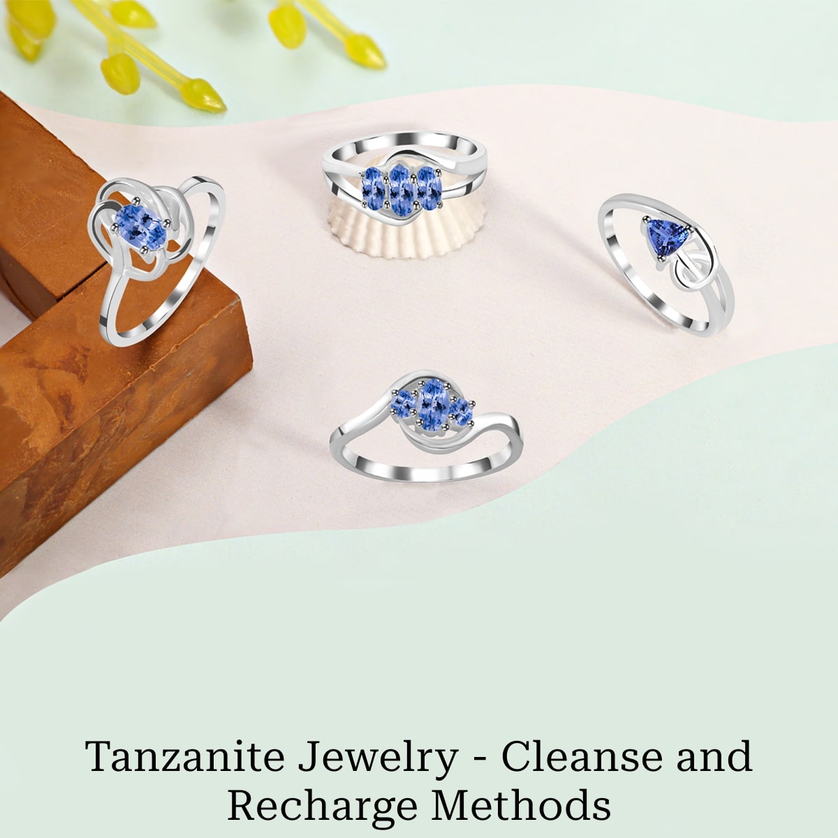 Tanzanite Jewelry: Cleansing and Charging Methods