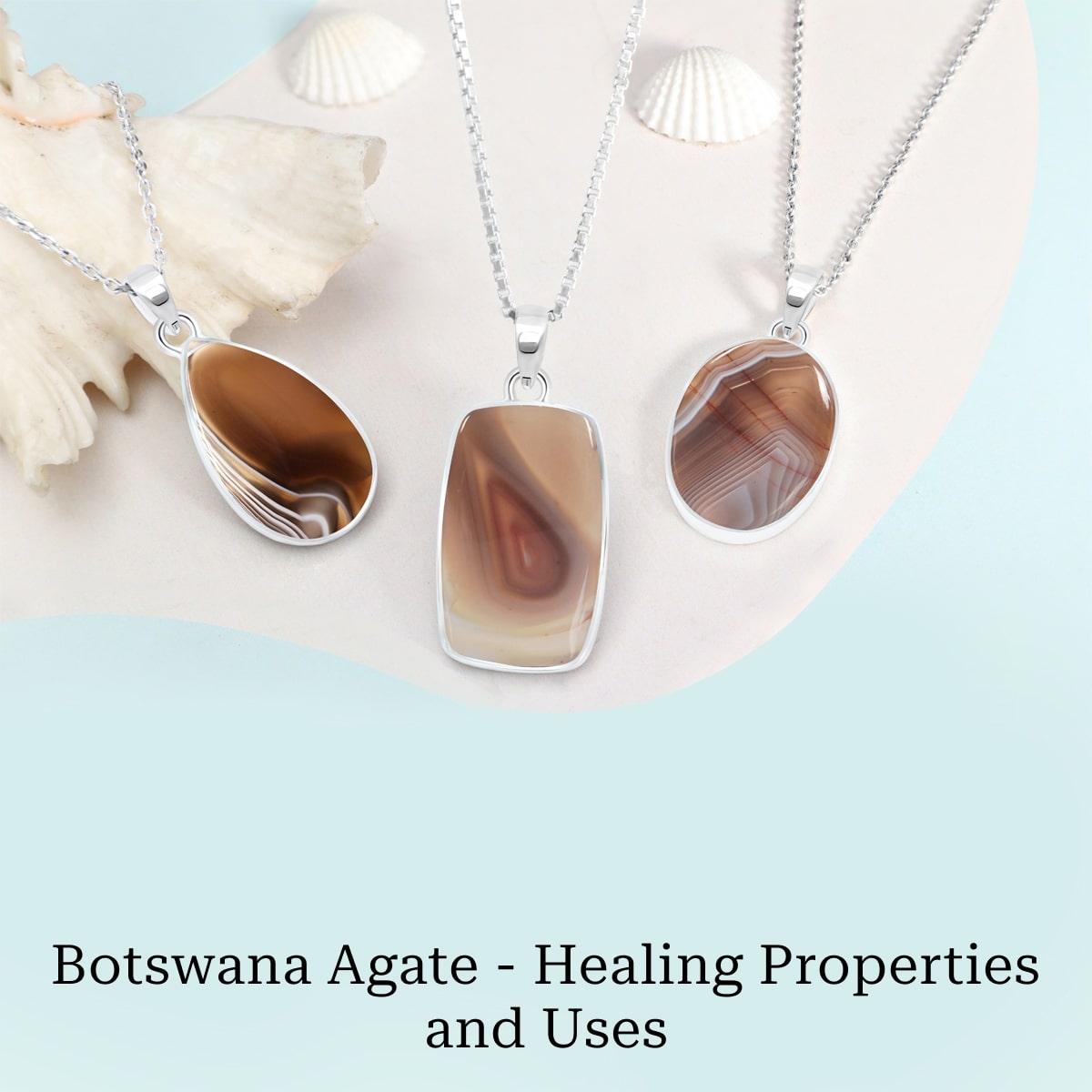 Healing Journey: Exploring its Therapeutic Properties and Uses of Botswana Agate Botswana Agate Healing Properties and Uses