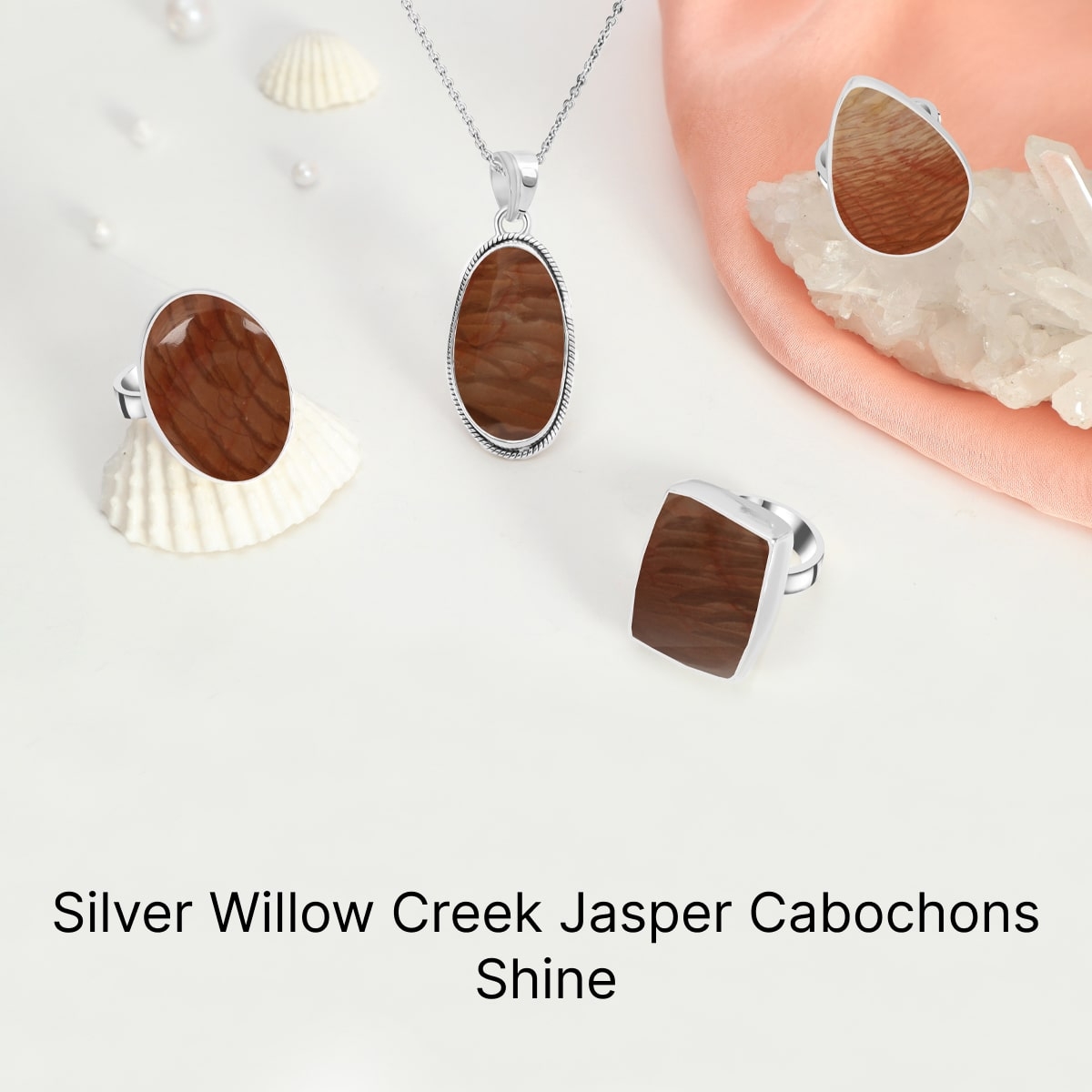 Silver Willow Creek Jasper Jewelry