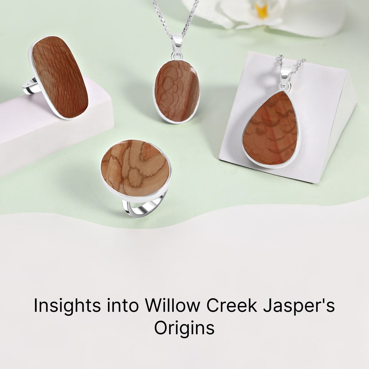 History of Willow Creek Jasper Gemstone