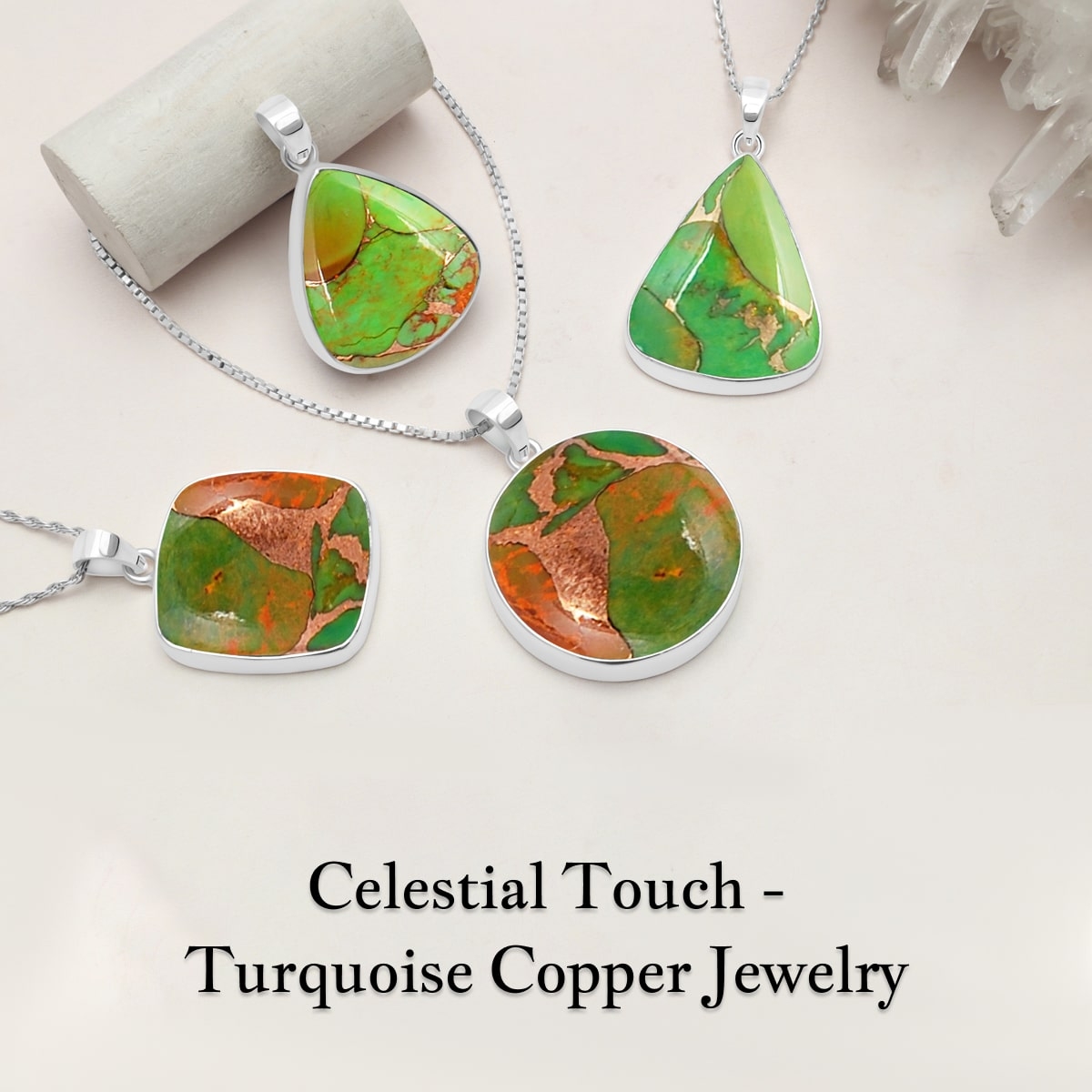 Celestial Delights: Turquoise Copper Jewelry with a Cosmic Touch Turquoise Copper Jewelry