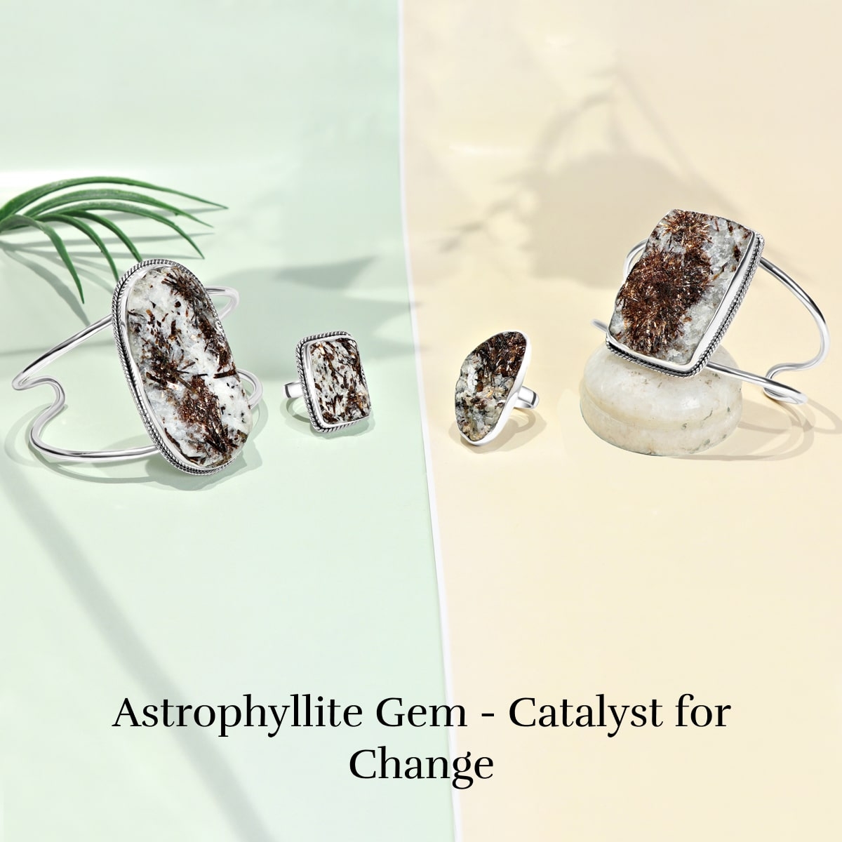 Transformative properties of Astrophyllite gemstone
