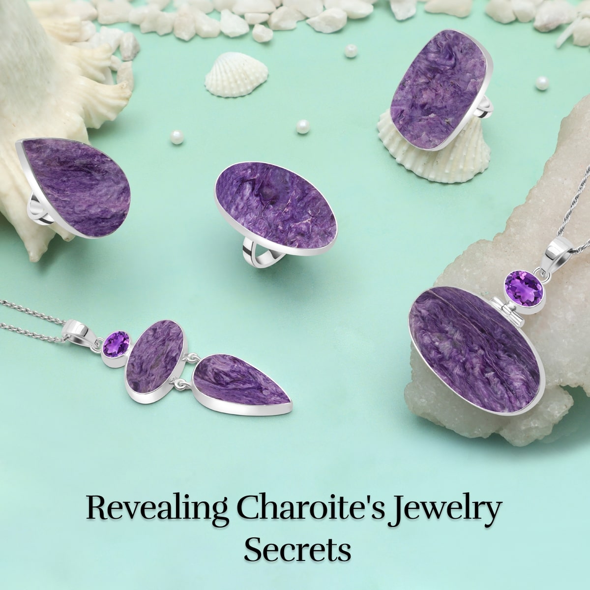 Unlocking The Secrets of Charoite Jewelry Charoite Jewelry