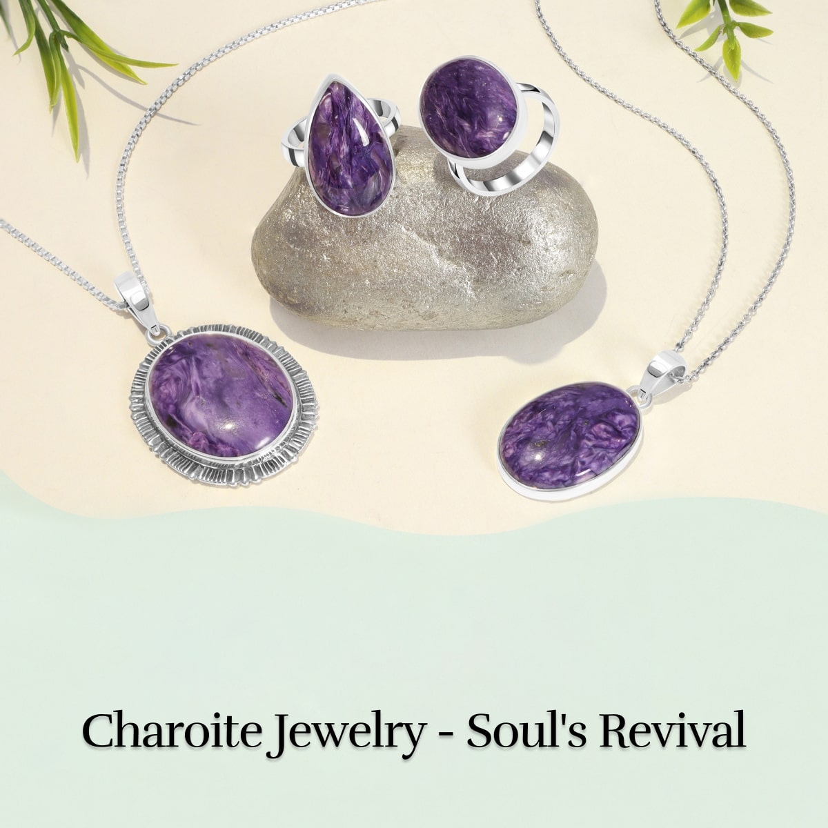 Let's Heal Our Soul with Charoite Jewelry Charoite Jewelry