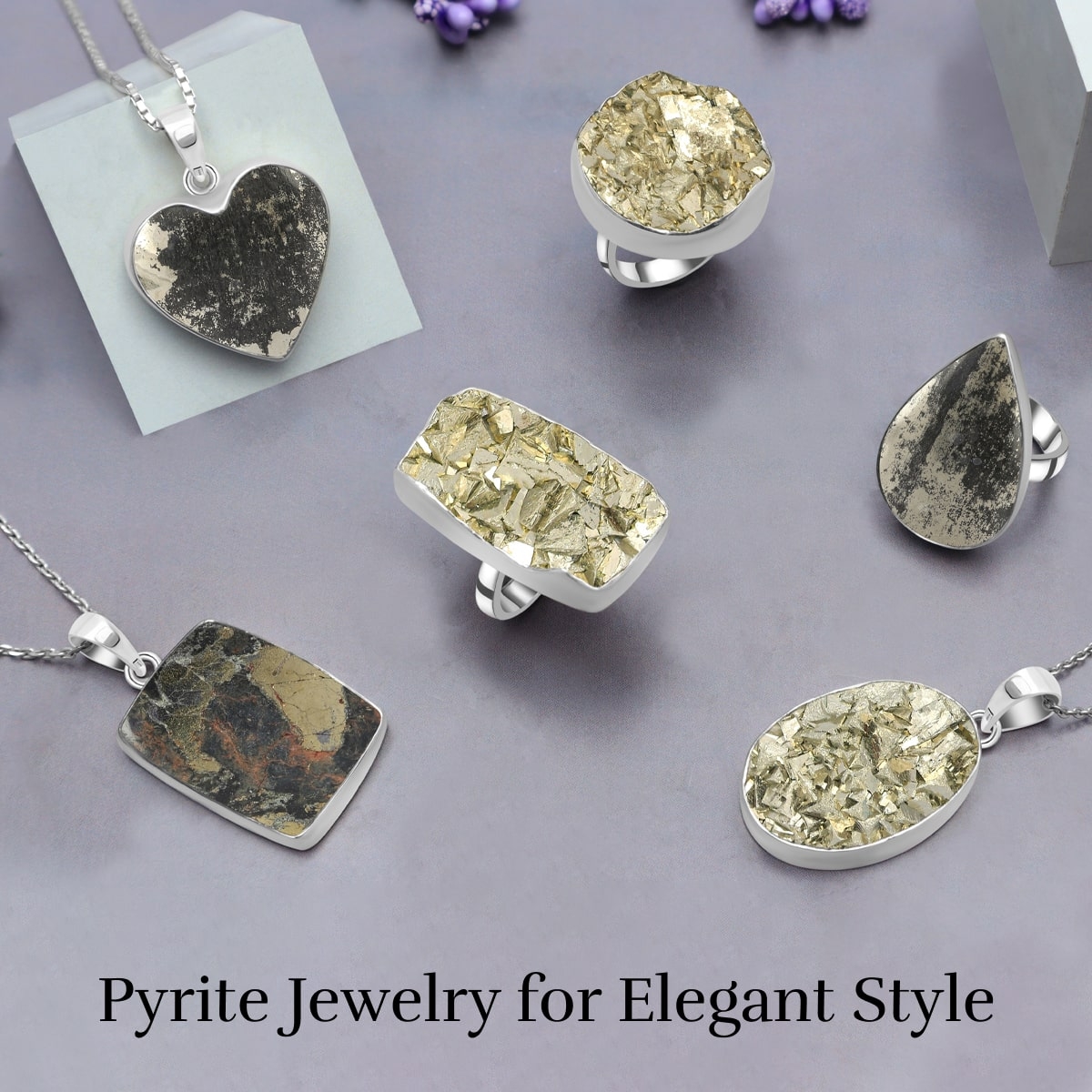 Complement Your Attire with Exquisite Pyrite Jewelry Pyrite Jewelry