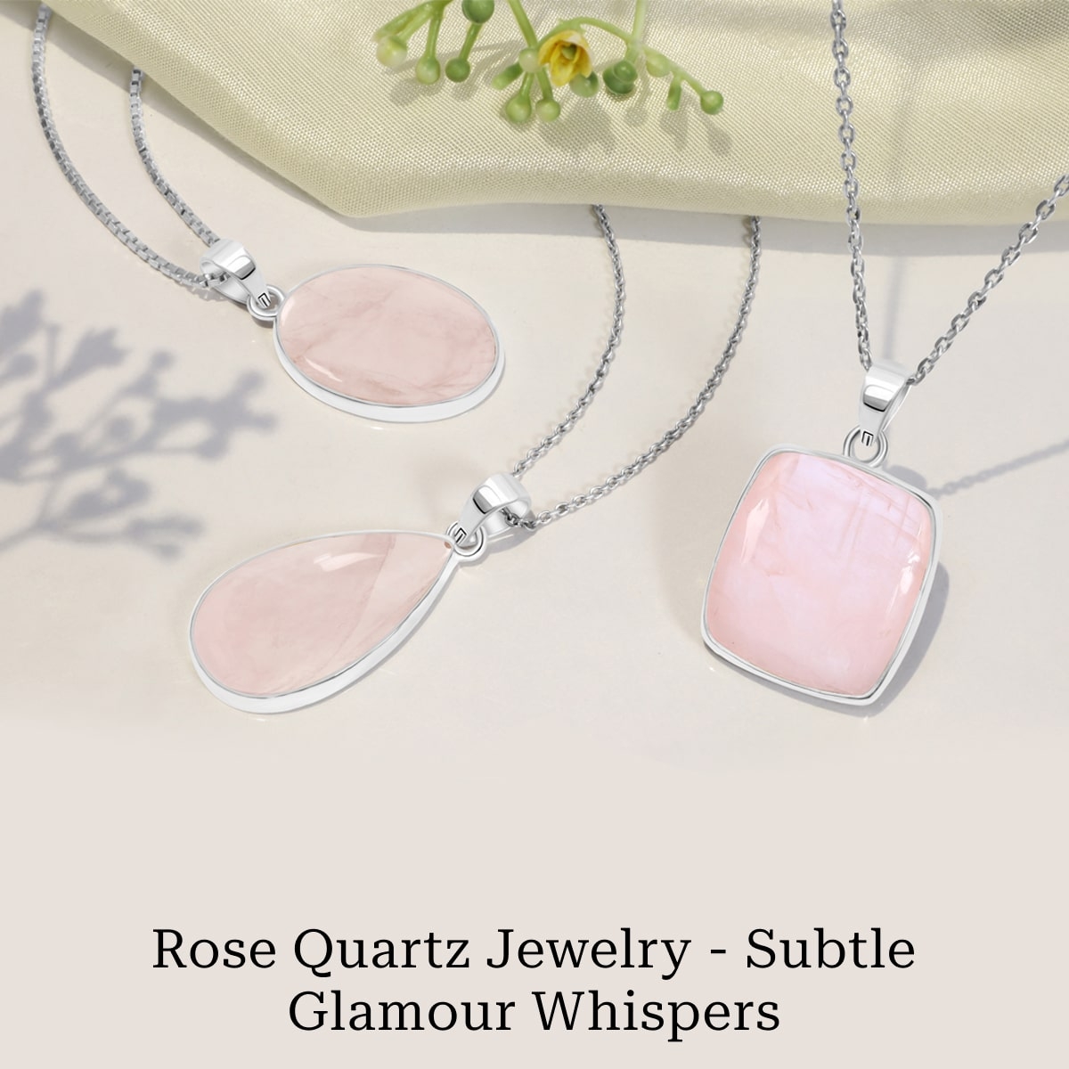 Whispering Whimsy: Delicate Rose Quartz Jewelry for Subtle Glamour Rose Quartz Jewelry
