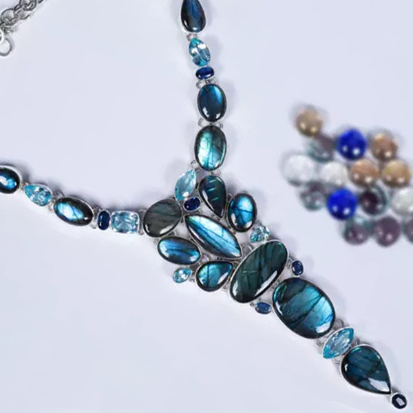 Labradorite necklaces