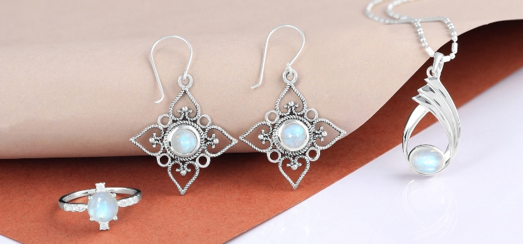 Moonstone jewelry