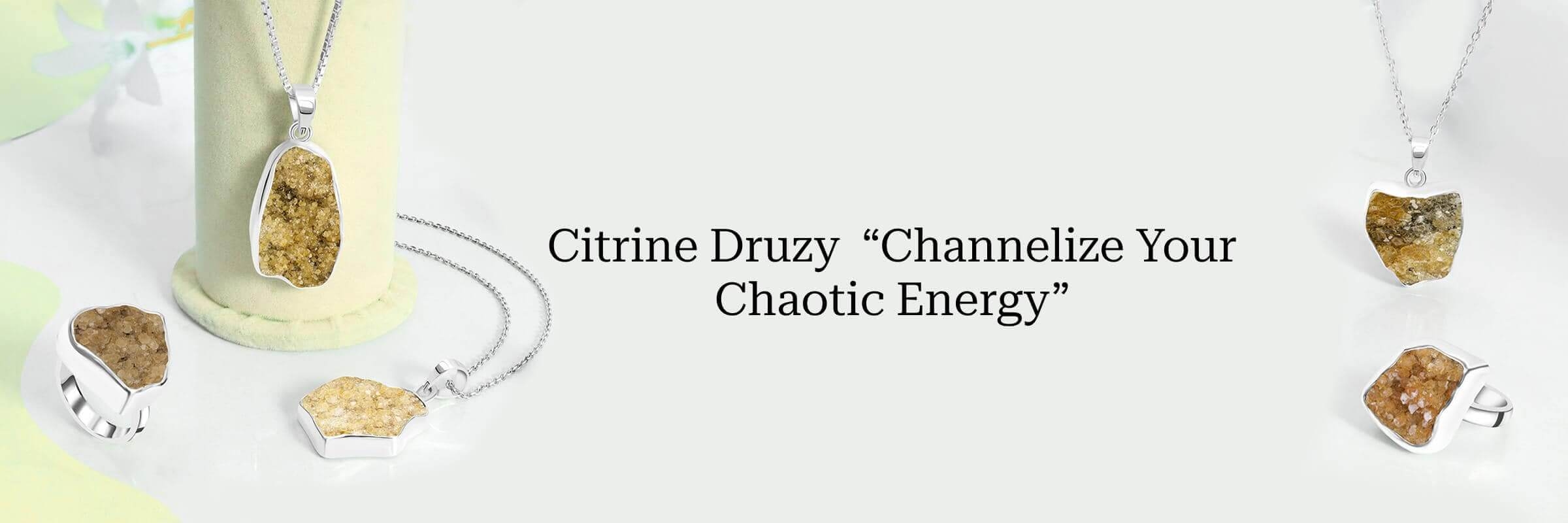 Citrine Druzy Physical Healing Properties