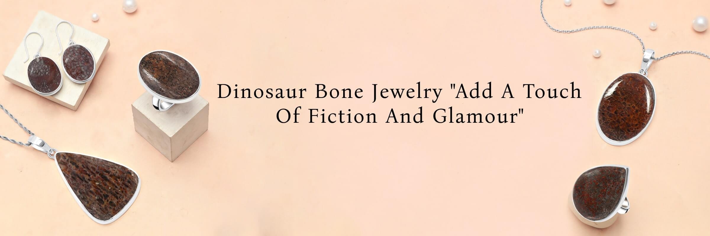 Prehistoric Elegance: Dinosaur Bone Jewelry for Timeless Charm 1