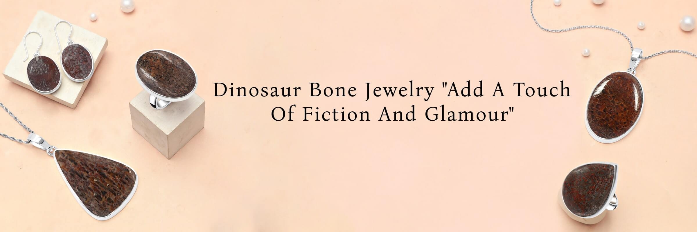 Prehistoric Elegance: Dinosaur Bone Jewelry for Timeless Charm Dinosaur Bone Jewelry
