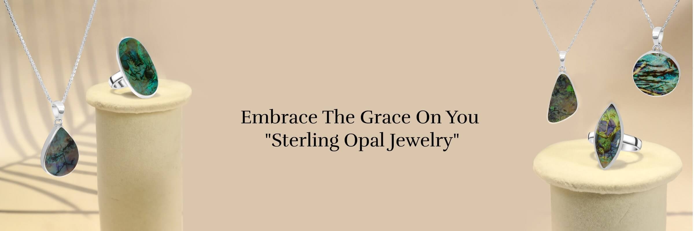 Sterling Opal Jewelry