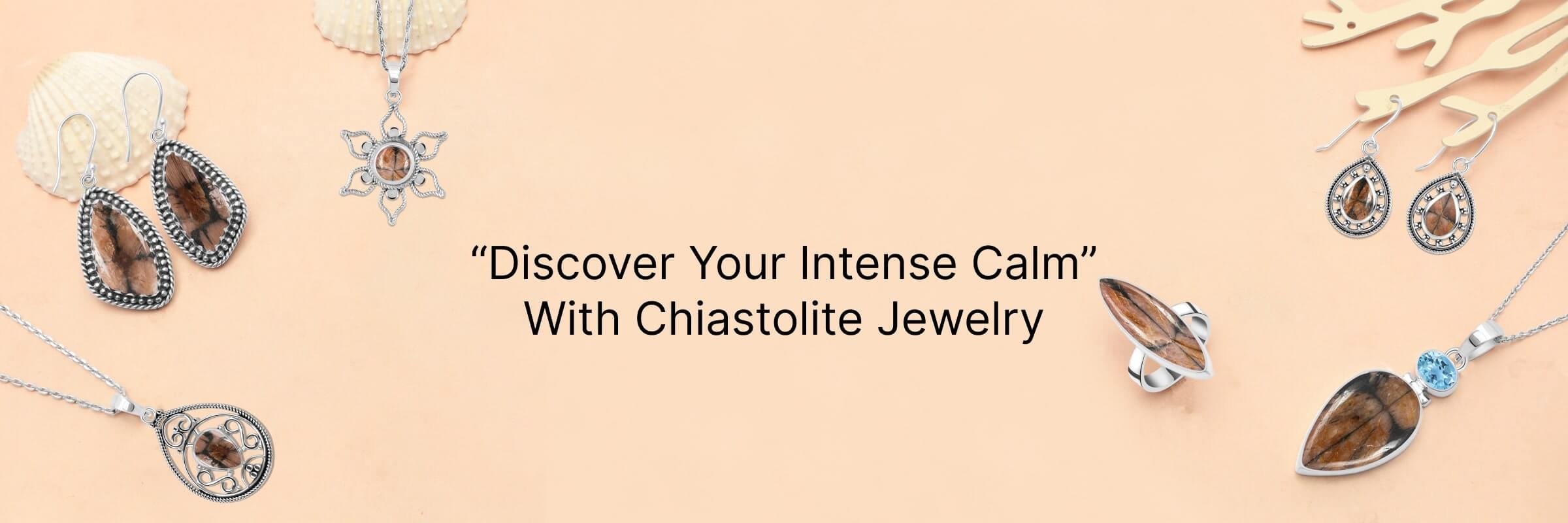 Mystical Marvels: Chiastolite Jewelry for Spiritual Connection 1