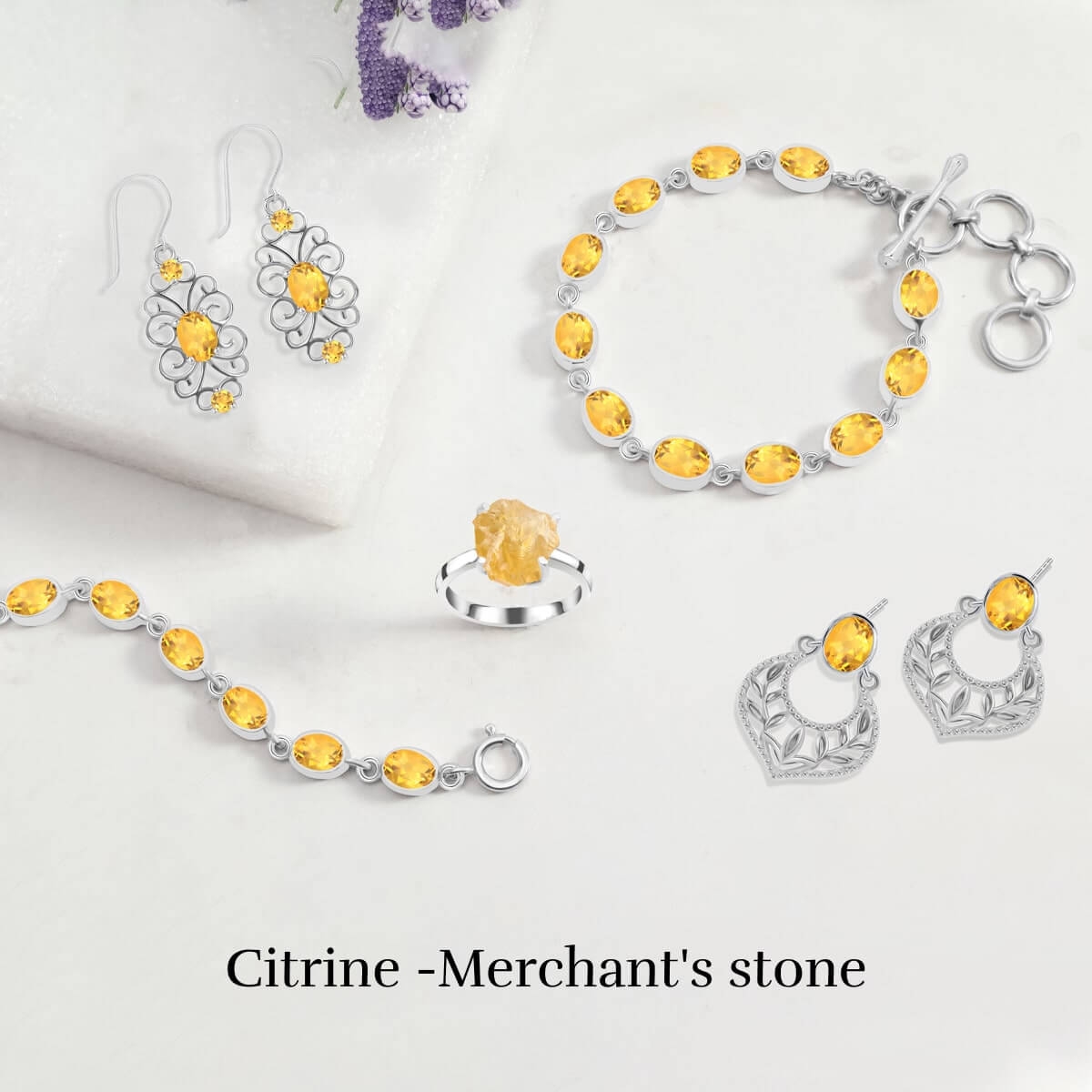 CITRINE HEATED ENERGY BRACELET 8MM – Nazima Agate