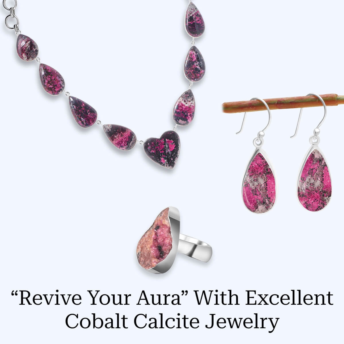 Cobalt Calcite Jewelry
