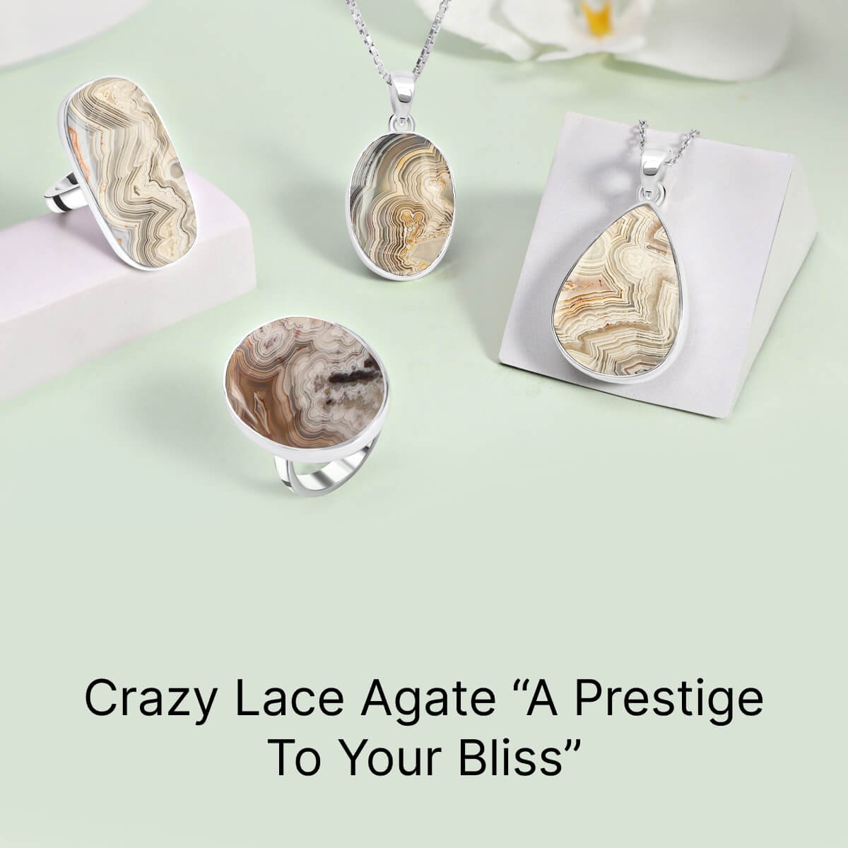 Crazy Lace Agate: Spiritual benefits