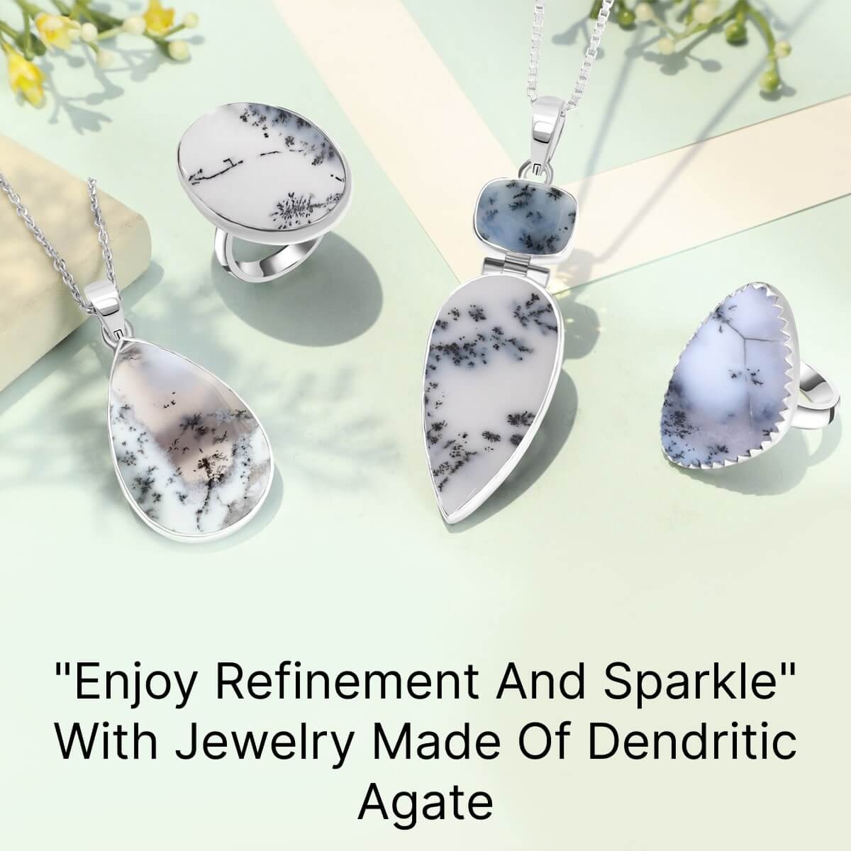 Dendritic Agate Jewelry