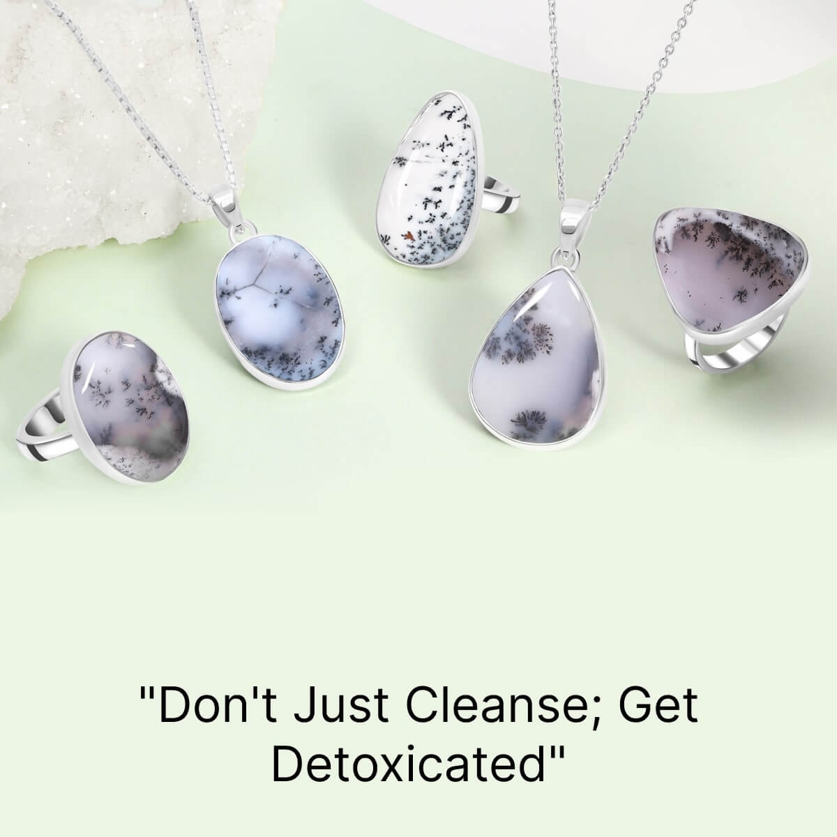 How to cleanse your Dendritic Agate