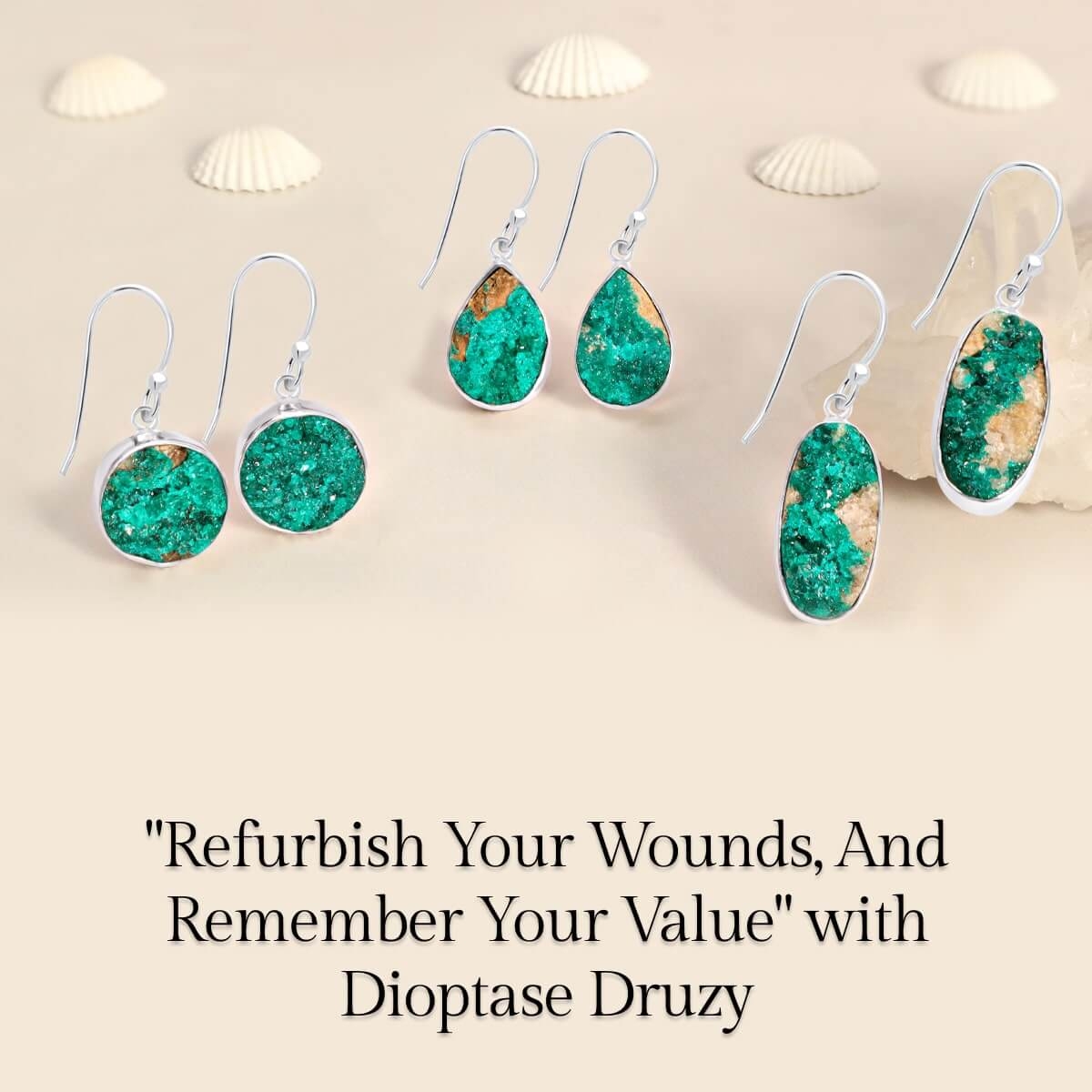 Dioptase Druzy Emotional Healing Properties