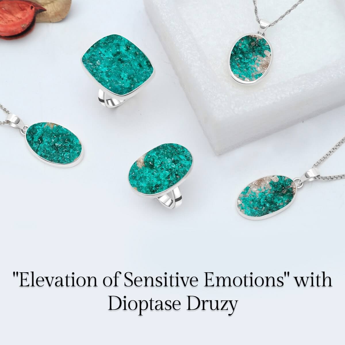 Dioptase Druzy: Usage Dioptase Druzy Usage