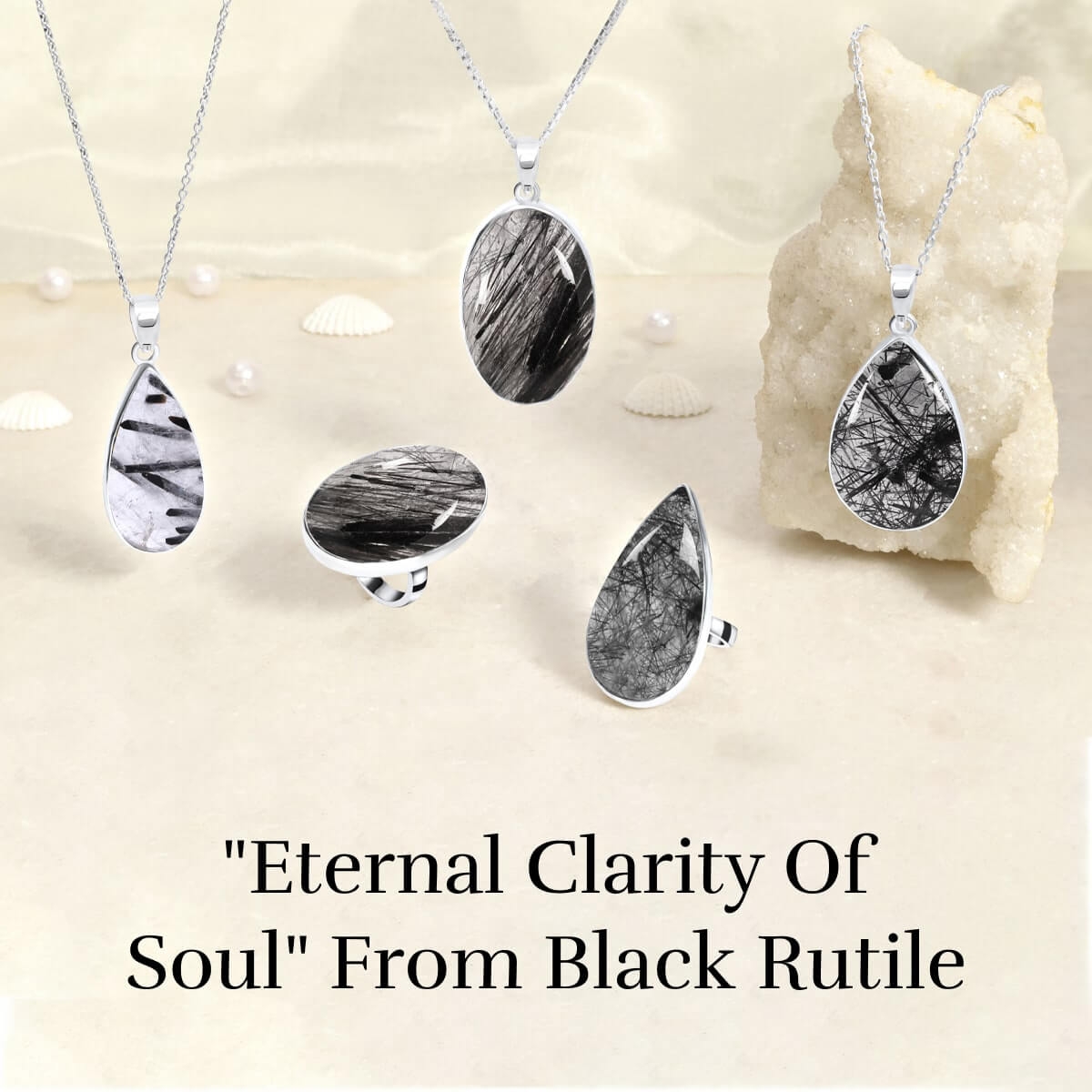 Spiritual healing benefits of black rutile