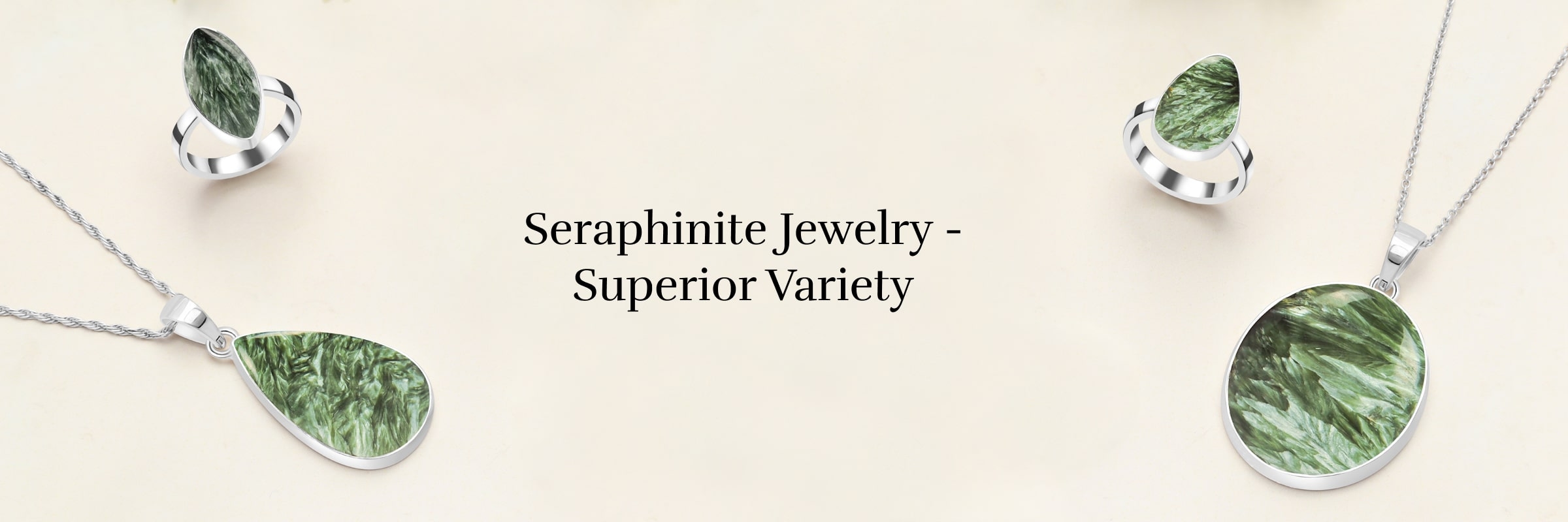 Wholesale Seraphinite Jewelry: Exceptional Quality and Variety Wholesale Seraphinite Jewelry