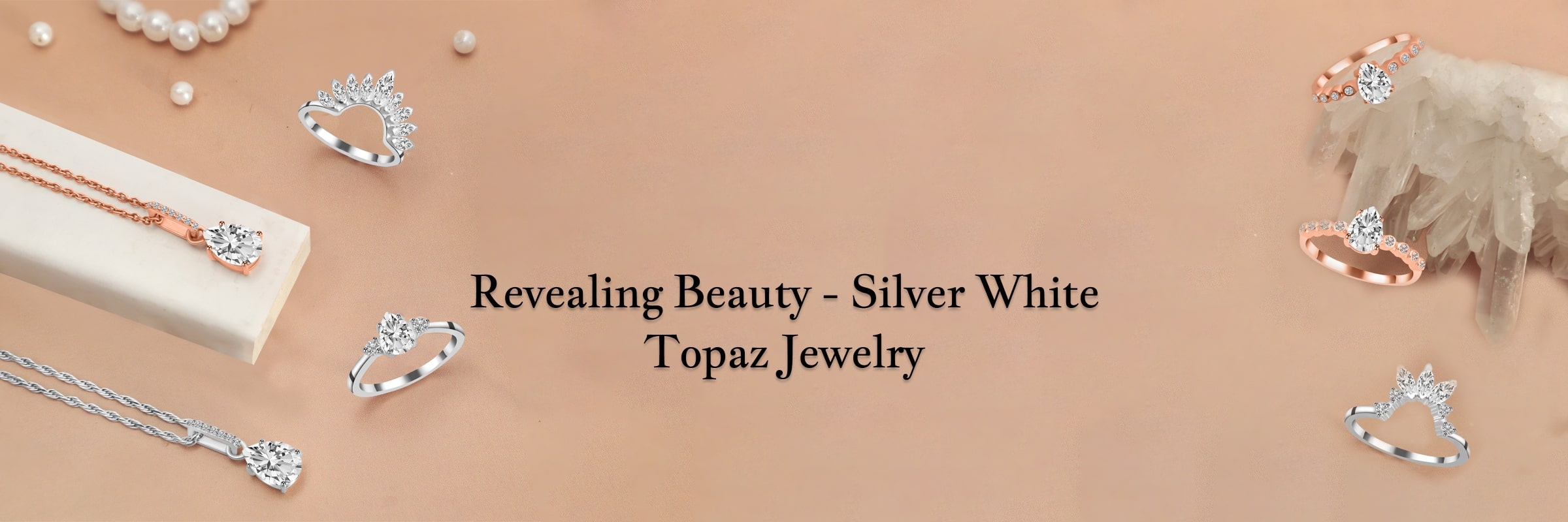 Unveiling Beauty: Silver White Topaz Jewelry That Unleashes Your Radian Silver White Topaz Jewelry