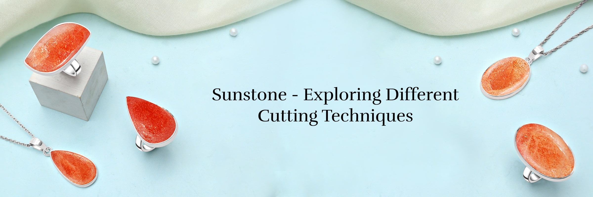 Various Cut Process Of Sunstone