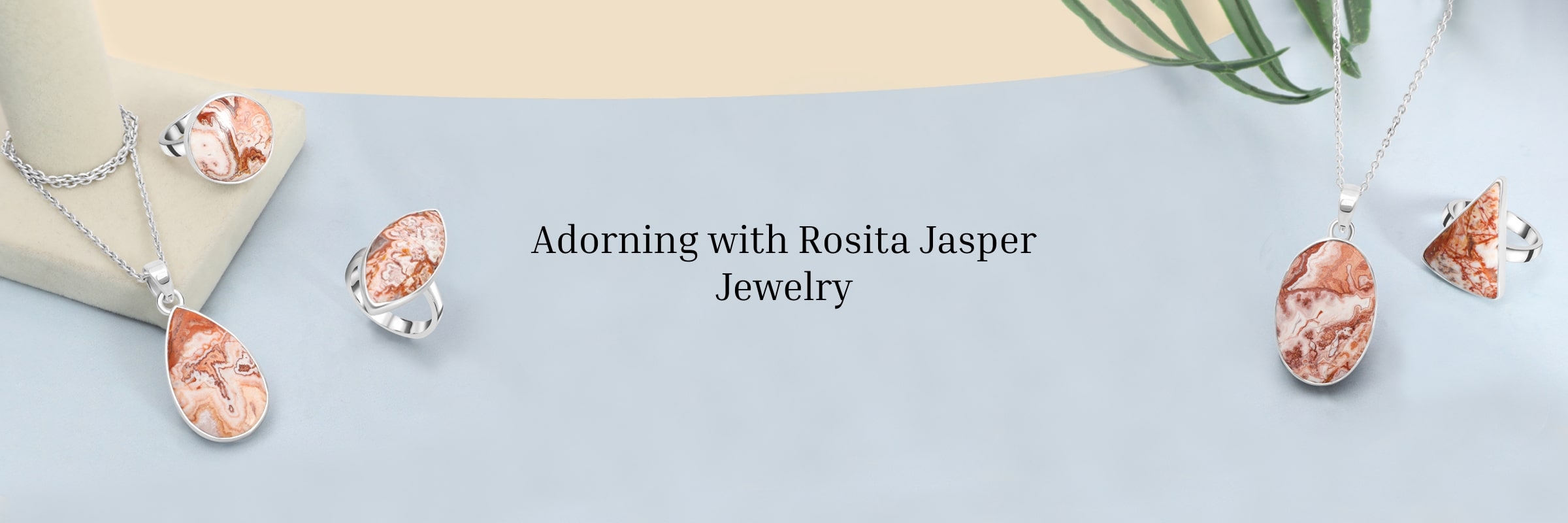 Using Rosita Jasper as Gemstone Jewelry