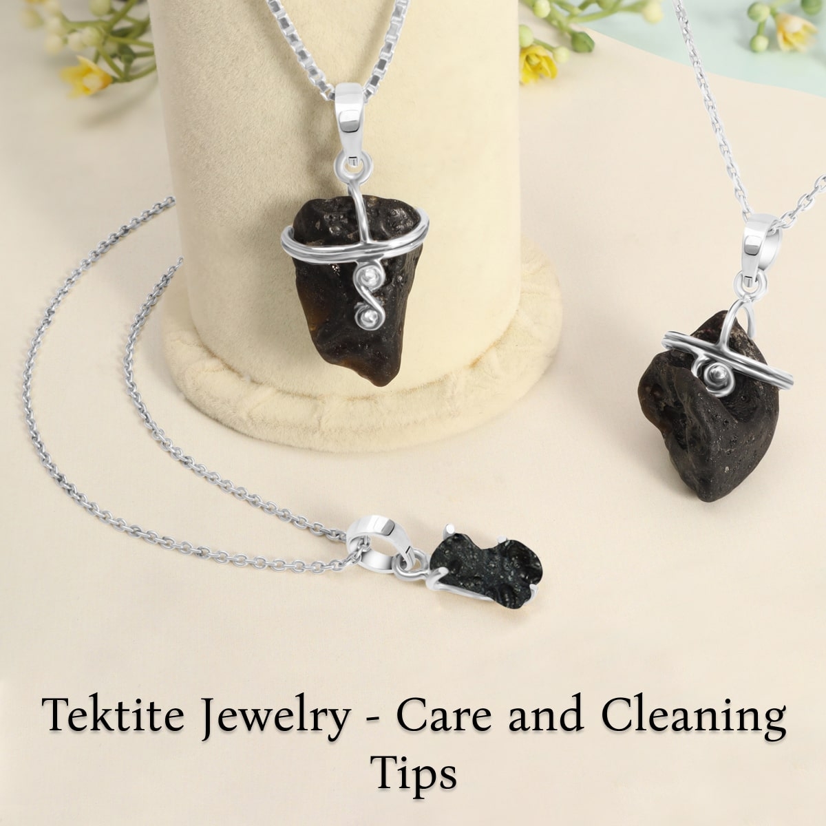Tektite Jewelry: Cleaning Process Tektite Jewelry: Cleaning Process