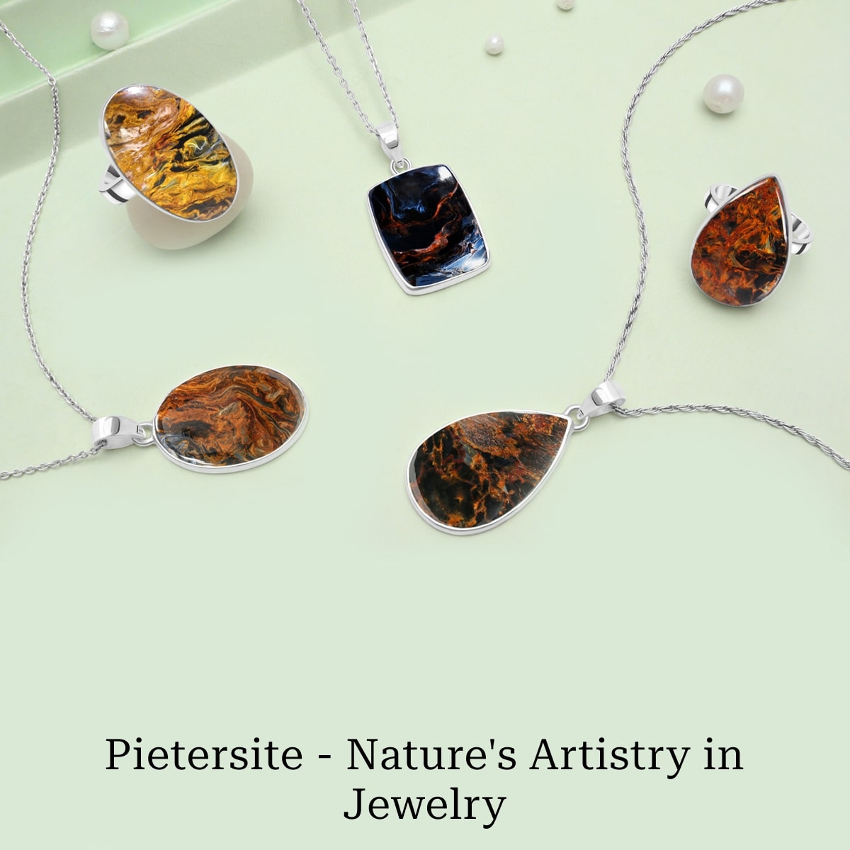 Pietersite Jewelry