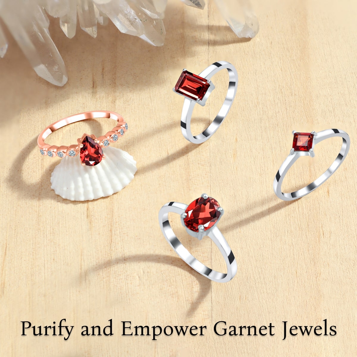Cleansing and Charging Your Garnet Jewelry Cleansing and Charging Your Garnet Jewelry