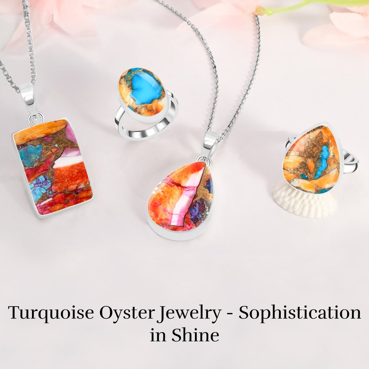 Sophisticated Shine: Turquoise Oyster Jewelry for Effortless Sophistication Turquoise Oyster Jewelry