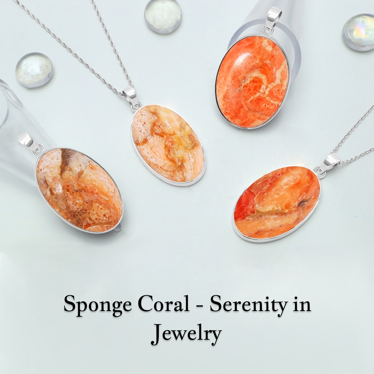 Sponge Coral Jewelry